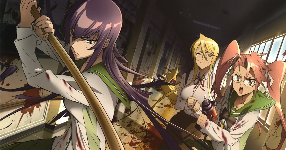 Highschool of the Dead' Is the Gory, Sexy Zombie Anime You Need